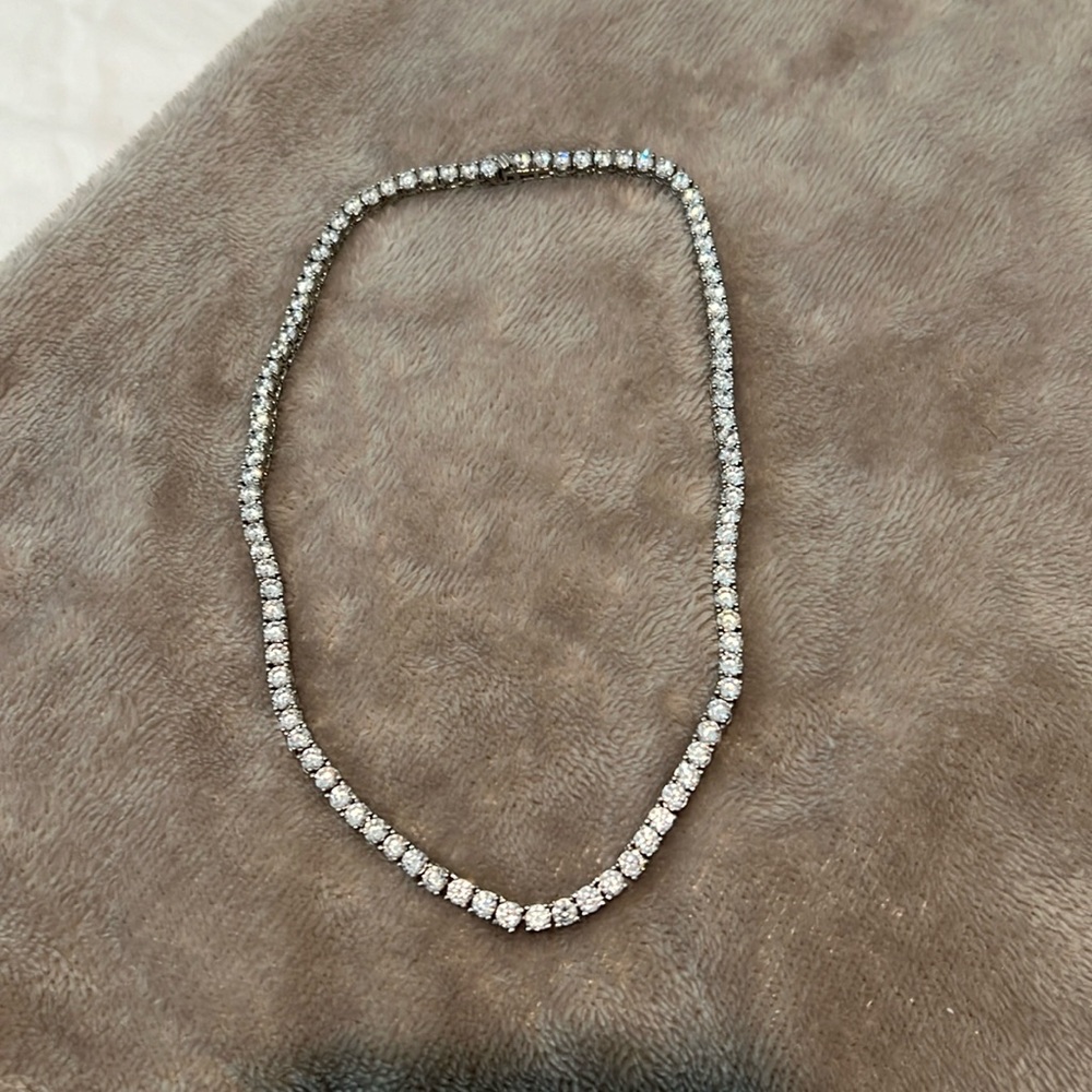 Fashionable Tennis Necklace Classic